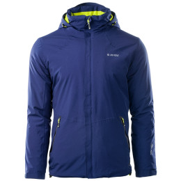 Chaqueta de hombre Hi-Tec Raffle azul PatriotBlue/LimePunch