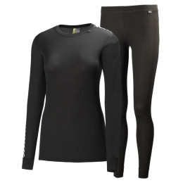 Juego funcional de mujer Helly Hansen W Hh Comfort Light Set negro Black