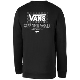 Sudadera de hombre Vans Mn Pressed Floral Crew negro Black