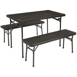 Mesa con bancos Outwell Pemberton Picnic Set negro