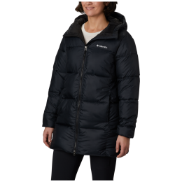 Chaqueta de invierno para mujer Columbia Puffect™ Mid Hooded Jacket negro Black