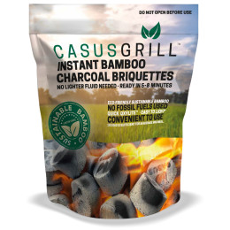 Briquetas para barbacoa CasusGrill Bamboo Charcoal Briquettes