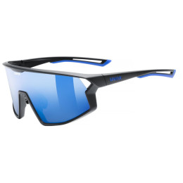 Gafas de sol Uvex Skyryse negro/azul BLACK MATT/MIR.BLUE