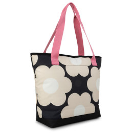 Bolsa de playa Regatta Orla Coolbag Tote beige Black Sixties Daisy