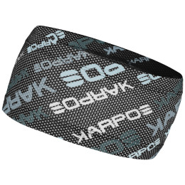 Banda para cabeza Karpos Moved Headband gris Black/Aquamarine