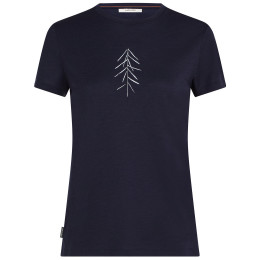 Camiseta de mujer Icebreaker W Merino 150 Tech Lite SS Tee Lancewood