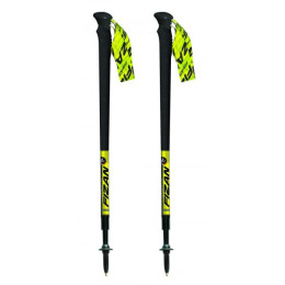 Bastones de senderismo Fizan Trail Essential negro/amarillo