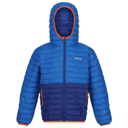 Chaqueta para niños Regatta Jnr Hood Hillpack II azul Oxford Blue/New Royal