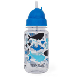 Botella para niños Regatta Tritan Straw Btle azul BblShk(HawB)