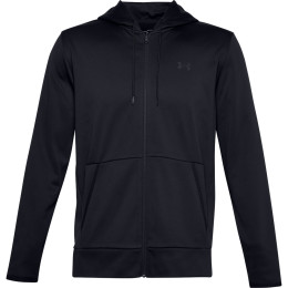 Sudadera de hombre Under Armour Fleece FZ Hoodie negro Black//Black