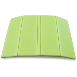 Asiento plegable Yate Harmonika verde claro