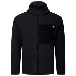 Sudadera de hombre Dare 2b Firn Hooded Borg Fleece negro Black