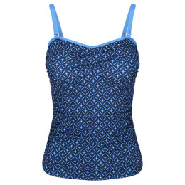 Bañador de mujer Regatta Aceana Tankini II azul Navy Tile