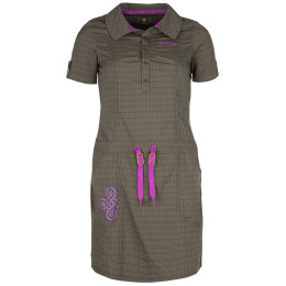 Vestido Kilpi Kalkata marrón