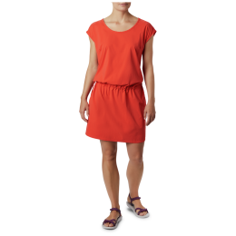 Vestido de mujer Columbia Peak To Point II Dress naranja BrightPoppy