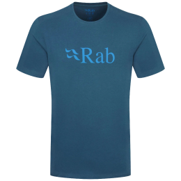 Camiseta de hombre Rab Stance Logo Tee azul