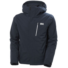 Chaqueta de esquí para hombre Helly Hansen Bonanza Mono Material Jacket azul oscuro Navy