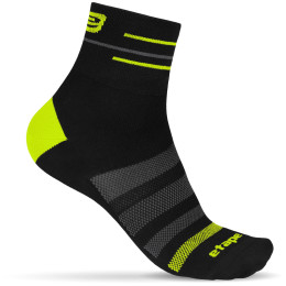 Calcetines Etape Sox negro/amarillo Black/YellowFluo