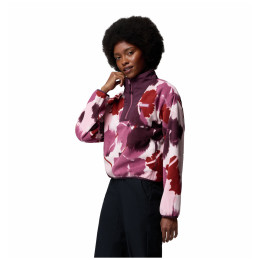 Sudadera de mujer Columbia Sequoia Grove™ Ii Printed Half Zip violeta Antique Mauve Ikatbloom