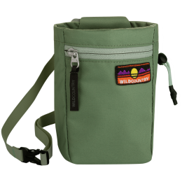 Saco de magnesio Wild Country Flow Chalk Bag verde green ivy