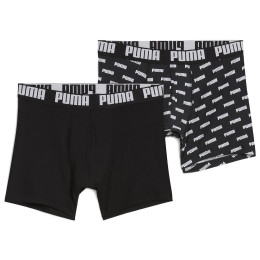 Calzoncillos bóxer para hombre Puma Everyday Logo Print Boxers 2P