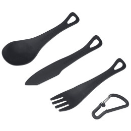 Juego de cubiertos Sea to Summit Delta Cutlery Set gris Grey