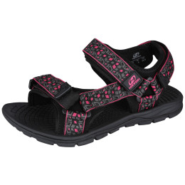 Sandalias de mujer Hannah Feet (cube) negro/rosa Jazzy(Cube)