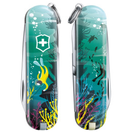 Navaja Victorinox Classic LE Deep Dive turquesa DeepDive