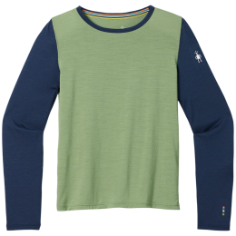 Camiseta funcional para niños Smartwool Kids' Classic Merino Blend Base Layer Cr