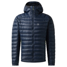 Chaqueta de hombre Haglöfs L.I.M Down Hood II azul oscuro Tarn Blue