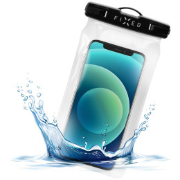 Funda impermeable para teléfono FIXED Float negro