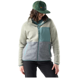 Chaqueta de mujer Smartwool Women's Second Cut Fleece Jacket verde Green Tea