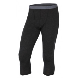 Calzoncillos de tres cuartos para hombre Husky Merino 100 3/4 kalhoty M negro