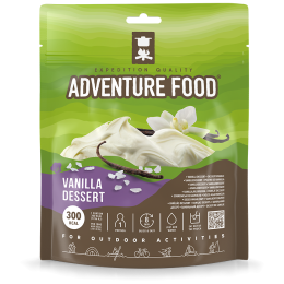 Comida deshidratada Adventure Food Vanilkový dezert 73g verde