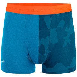 Calzoncillos bóxer funcionales para hombre Salewa Cristallo Warm Amr M Boxer azul CloisonneBlue