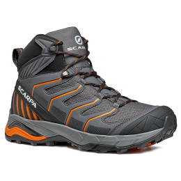 Calzado de hombre Scarpa Maverick Mid GTX gris Iron Gray/Orange