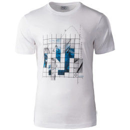 Camiseta de hombre Hi-Tec Nerod blanco White