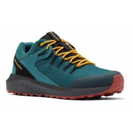 Calzado de hombre Columbia Trailstorm Waterproof azul DeepWaveBrightGold
