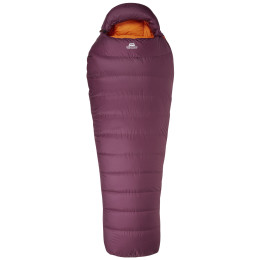 Saco de dormir de plumón Mountain Equipment Classic Eco 750 Wmns Long violeta Me-01730 Raisin