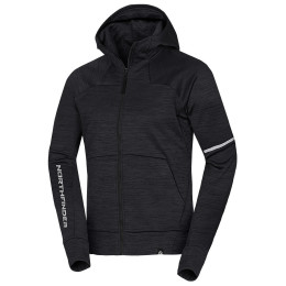 Sudadera funcional de hombre Northfinder Luigi negro 269black