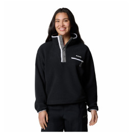 Sudadera de mujer Columbia Helvetia™ II Cropped Half Snap Fleece