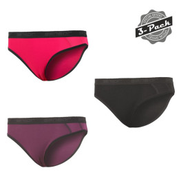 Bragas Sensor Double Face 3-pack negro/rosa Magenta+Black+Purple