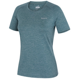 Camiseta de mujer MOOA UV-Protect turquesa deep teal