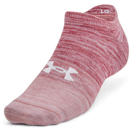 Juego de calcetines Under Armour Essential No Show 3pk rosa Pink Elixir / White / White