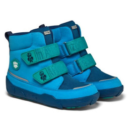 Botas de invierno para niños Affenzahn Mid Boot Vegan Comfy Octopus azul Octopus