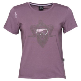 Camiseta de mujer Chillaz Iseo Rock Hero Winter violeta dark violet