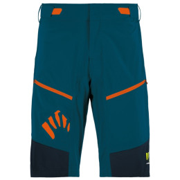 Pantalones cortos de hombre Karpos Rapid Baggy Short negro Indigo B./Black/Green Fluo