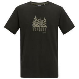 Camiseta de hombre Regatta Cline IX negro BlkExplFrst