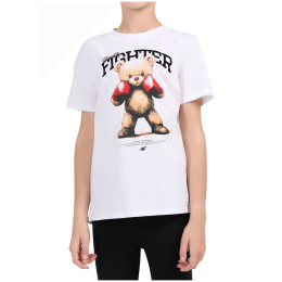 Camiseta para niños 4F Tshirt F3530 White blanco White