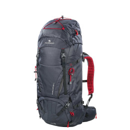 Mochila Ferrino Overland 50+10 New negro/rojo